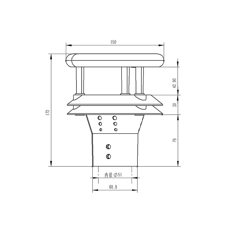超聲波風(fēng)速傳感器 超聲波風(fēng)速傳感器