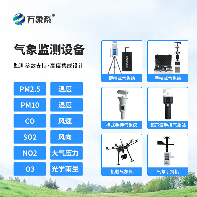 便攜式氣象站設備